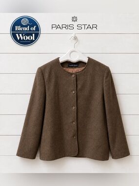 PARIS STAR – Brown blazer Size 16